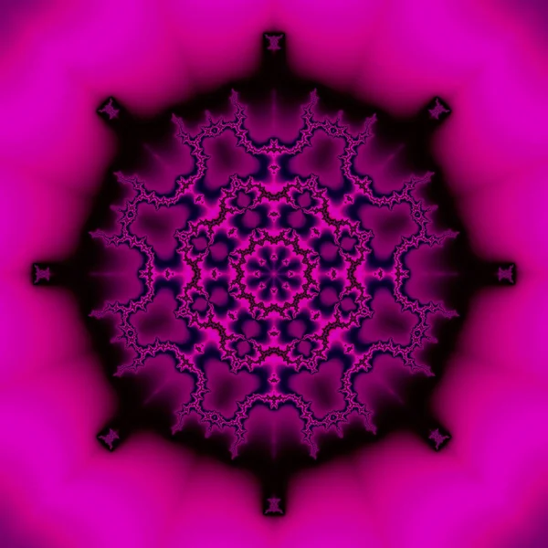 Bright Koule Vzorek Uvnitř Neskutečný Obrázek Posvátná Geometrie Tajemný Psychedelické — Stock fotografie