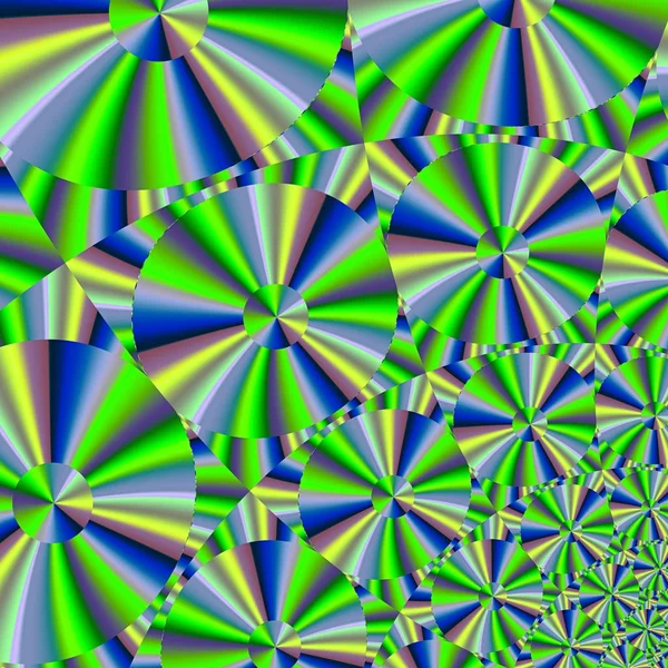 Összetett Minta Ezer Szférában Kaleidoszkópja Idő Szürreális Illusztráció Szent Geometria — Stock Fotó