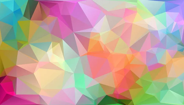 Mehrfarbige Polygonale Mosaik Hintergrund Vektor Abstrakte Illustration Kreative Business Design — Stockvektor