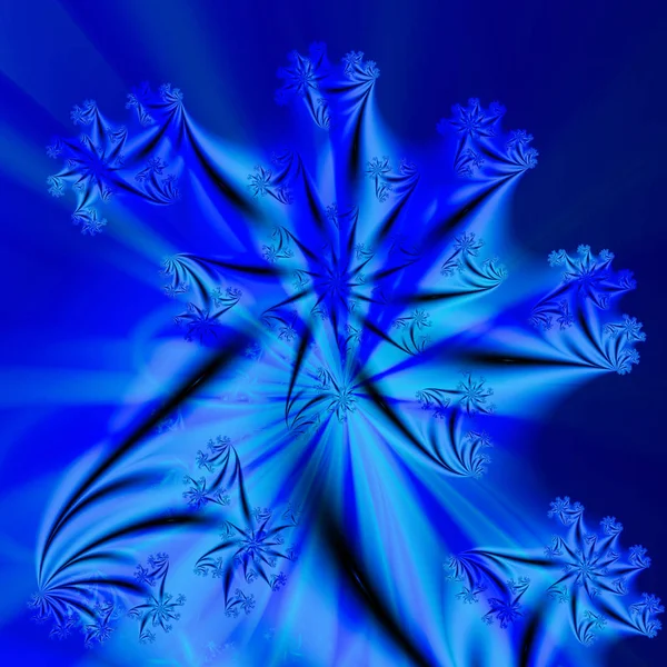 Snowy Patterns Explosion Fireworks Surreal Illustration Sacred Geometry Mysterious Psychedelic — Stock Photo, Image