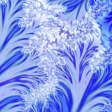 Kış soğuk desenleri cam üzerinde. 3D gerçeküstü illüstrasyon. Kutsal geometri. Gizemli psychedelic gevşeme desen. Fraktal soyut doku. Dijital sanat grafik Astroloji magic