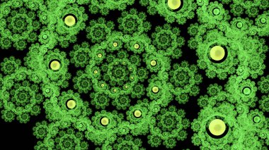 3D gerçeküstü illüstrasyon. Kutsal geometri. Gizemli psychedelic gevşeme desen. Fraktal soyut doku. Dijital sanat grafik Astroloji magic