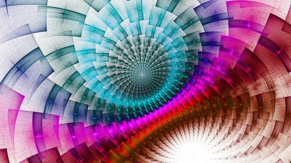Rainbow protective magnetic field. 3D surreal illustration. Sacred geometry. Mysterious psychedelic relaxation pattern. Fractal abstract texture. Digital artwork graphic astrology magic