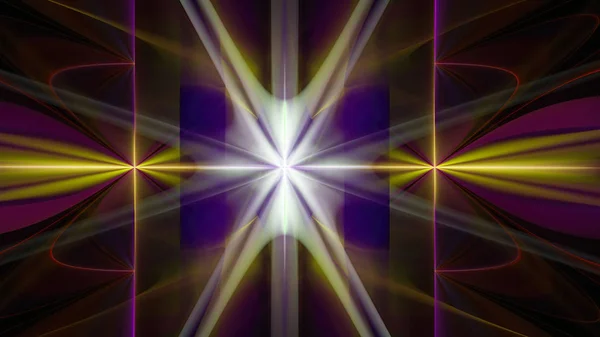 Renkli Suluboya Fırça Darbeleri Gerçeküstü Illüstrasyon Kutsal Geometri Gizemli Psychedelic — Stok fotoğraf