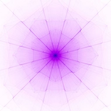 Sihirli karahindiba. 3D gerçeküstü illüstrasyon. Kutsal geometri. Gizemli psychedelic gevşeme desen. Fraktal soyut doku. Dijital sanat grafik Astroloji magic