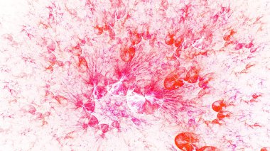 Harika dünya Küre ve kabarcıklar. Microcosmos. 3D gerçeküstü illüstrasyon. Kutsal geometri. Gizemli psychedelic gevşeme desen. Fraktal soyut doku. Dijital sanat grafik Astroloji magic