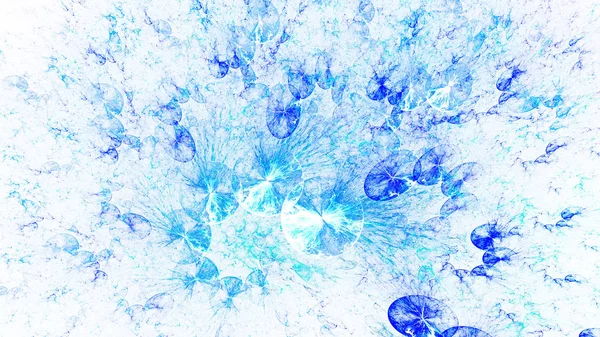 그리고 거품입니다 Microcosmos입니다 초현실적인 그림입니다 신성한 기하학입니다 신비한 패턴입니다 프랙탈 — 스톡 사진