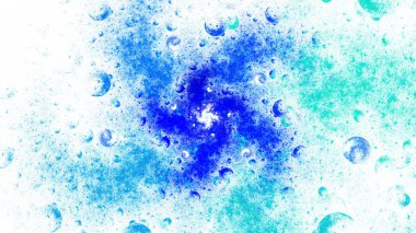 Sarmal gökada. Evren. 3D gerçeküstü illüstrasyon. Kutsal geometri. Gizemli psychedelic gevşeme desen. Fraktal soyut doku. Dijital sanat grafik Astroloji magic