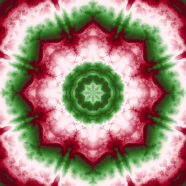 Mandala Ilustración Surrealista Geometría Sagrada Misterioso Patrón Relajación Psicodélica Textura — Foto de Stock