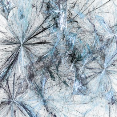 Soyut fantezi süs deseni.