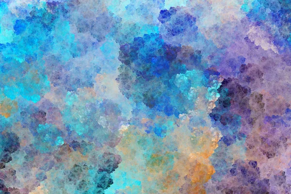 Осіння Симфонія Хмарне Небо Сюрреалістична Ілюстрація Сакральна Геометрія Таємничий Візерунок — стокове фото
