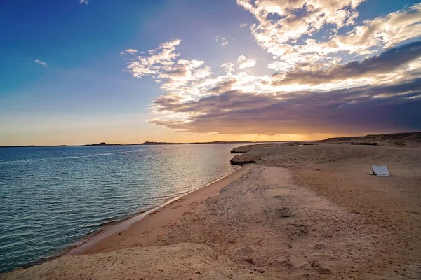 Tramonto Ras Mohammed Sinai Egitto — Foto Stock