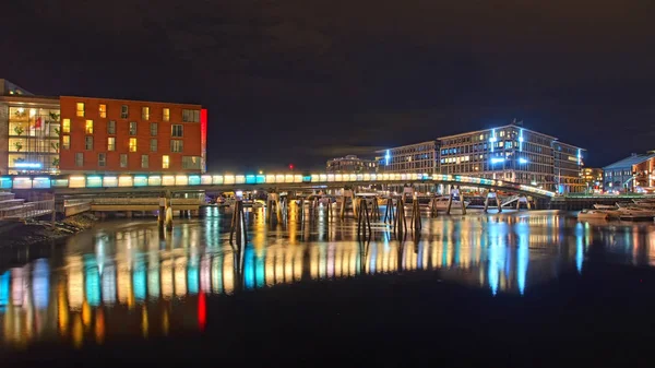 De Verftsbrua brug in Trondheim — Stockfoto