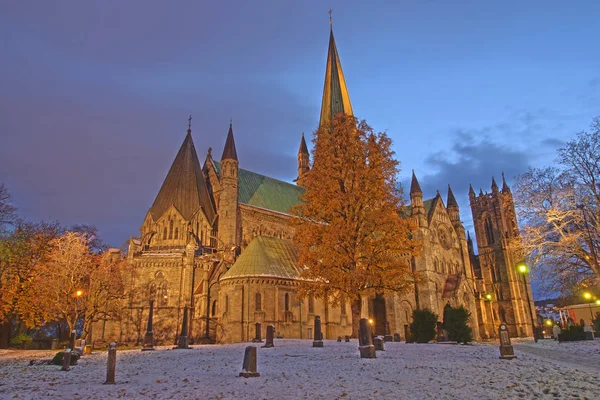 Cathédrale de Nidaros à Trondheim — Photo