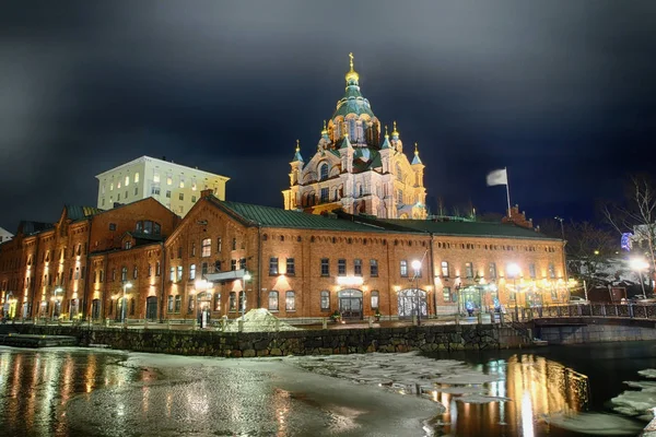 Orthodox cathedral in Helsinki — Stock Photo, Image