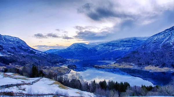 Le Sognefjord en Norvège — Photo