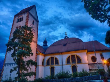Abbey church in Fuessen