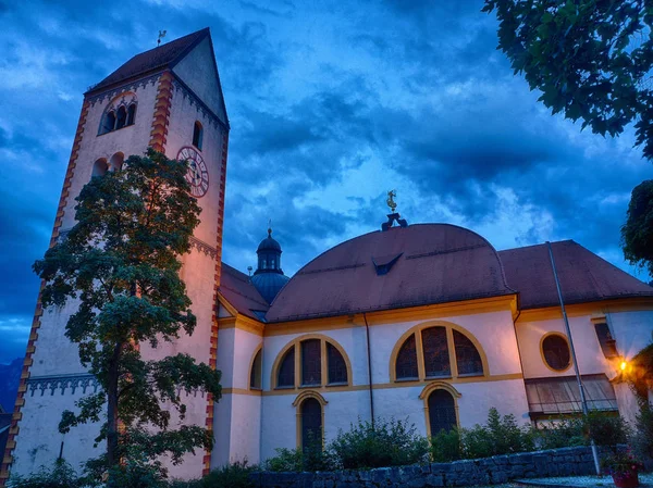 Chiesa abbaziale a Fuessen — Foto Stock