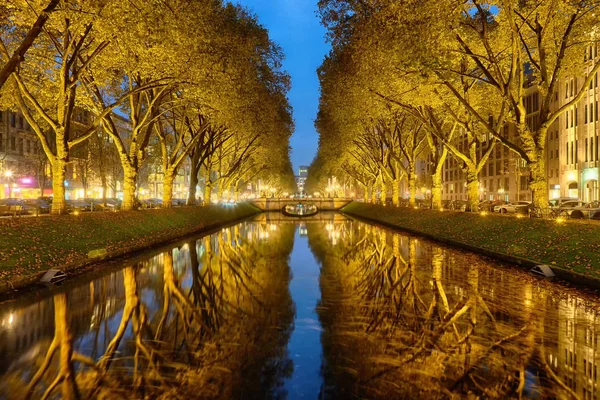 Rua alta em Duesseldorf — Fotografia de Stock