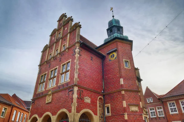 Edificio Histórico Ladrillo Centro Meppen Región Emsland — Foto de Stock