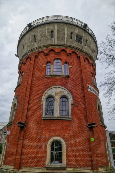 Torre Histórica Agua Parque Público Muelheim Ruhr — Foto de Stock