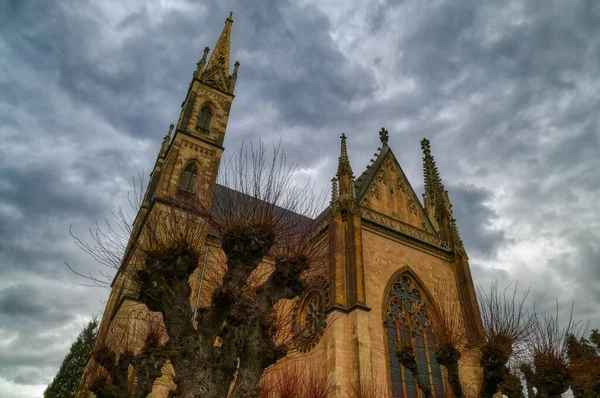 Iglesia Histórica Peregrinos Junto Rin Remagen — Foto de Stock