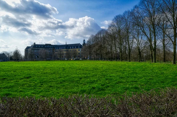 Castel Istoric Mănăstire Din Haldern Germania — Fotografie, imagine de stoc