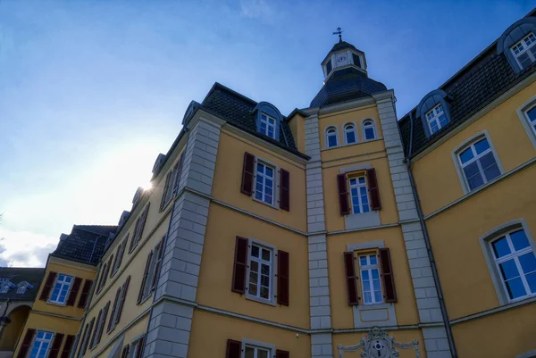 Außenfassade Eines Historischen Schlosses Und Klosters Bei Haldern Deutschland — Stockfoto