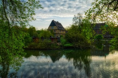 Gladbeck 'teki Wittringen' de tarihi bir şatoya bakın.