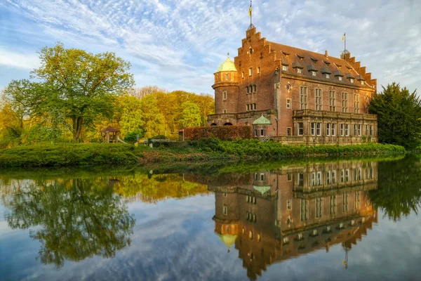 Hauptgebäude Eines Historischen Wasserschlosses Gladbeck Stockfoto