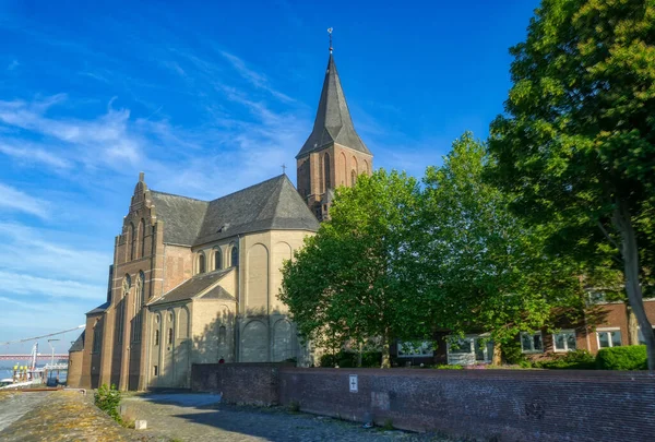 Stará Budova Kostela Rýna Emmerichu Německu — Stock fotografie