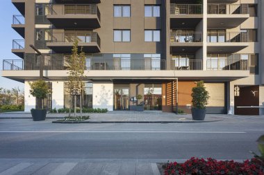 Belgrad, Sırbistan 15 Ekim 2019: Belgrad Rıhtımı Vista Res