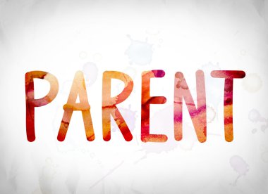 Ana konsept suluboya Word Art