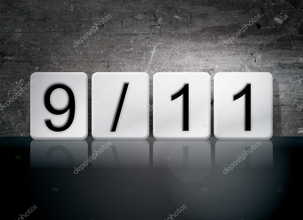 9-11 Tiled Letters Concept and Theme Stock Photo by ©enterlinedesign ...