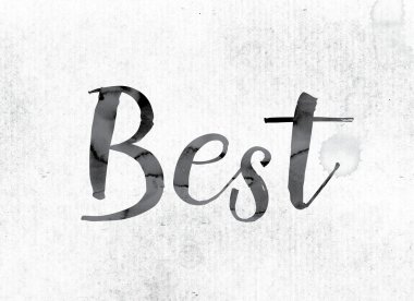 En iyi konsept mürekkeple boyalı