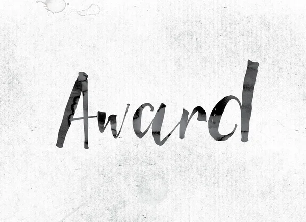 Award Concept Painted in Ink — Stock Photo, Image