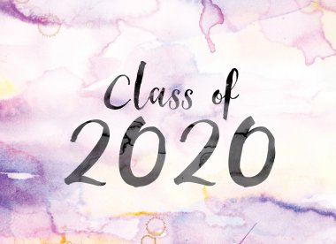 Sınıf Word 2020 renkli sulu boya ve mürekkep sanat