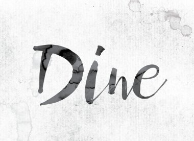 Mürekkeple boyalı Dine kavramı