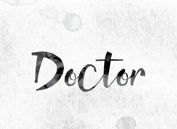 Doctor Concept Painted in Ink — Stock Photo, Image