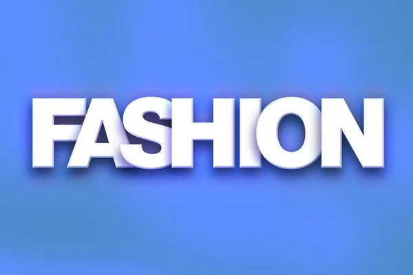 Fashion Concept kleurrijke WordArt — Stockfoto
