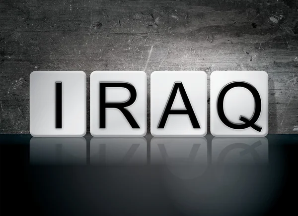 Концепция иракских писем и тема — стоковое фото