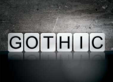 Gotik kiremitli harfler kavramı ve Tema