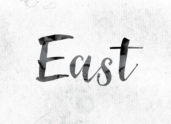 Восток нарисован чернилами — стоковое фото