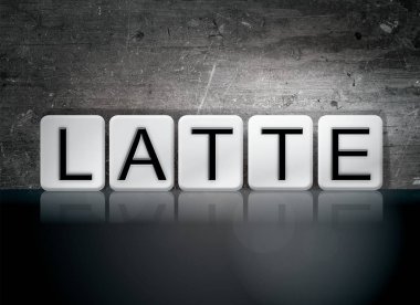 Çinili Latte harfler kavramı ve Tema