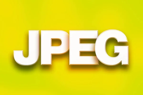 Jpeg カラフルな単語のコンセプト アート — ストック写真