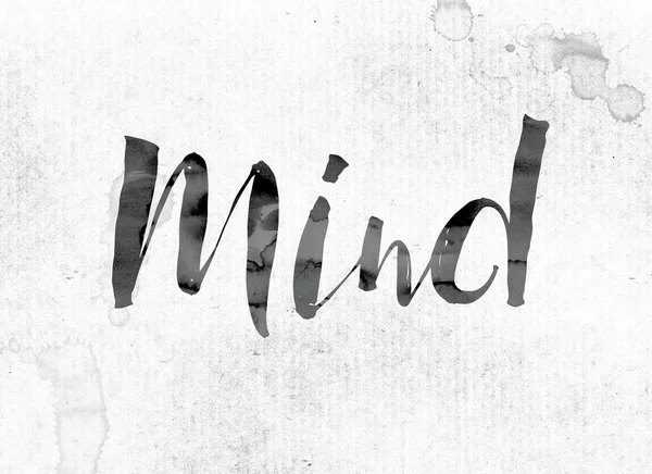 Mind Concept Painted in Ink — Stock Photo, Image