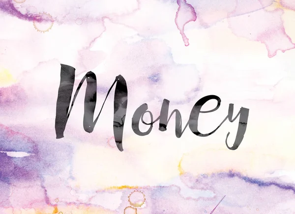 Word Art para renkli sulu boya ve mürekkep