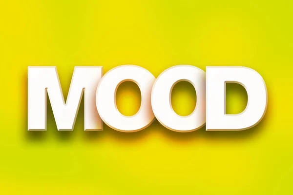 Mood Concept Colorful Word Art — Stock Photo, Image