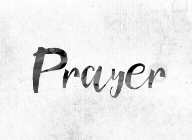 Mürekkeple boyalı dua kavramı