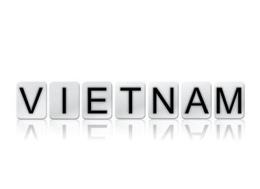 Vietnam kiremitli harfler izole kavramı ve Tema